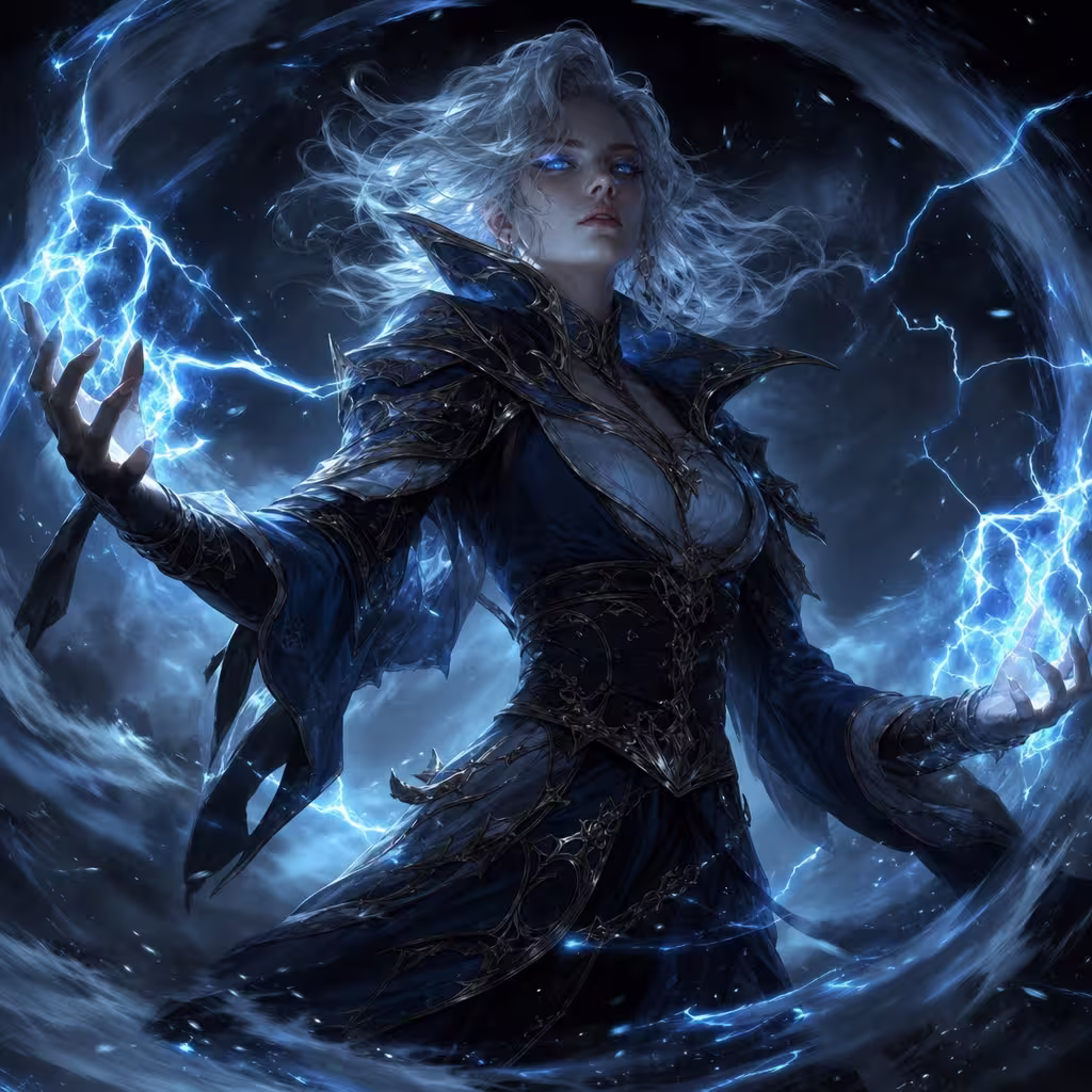 The Stormcaller — the Air arcane archetype